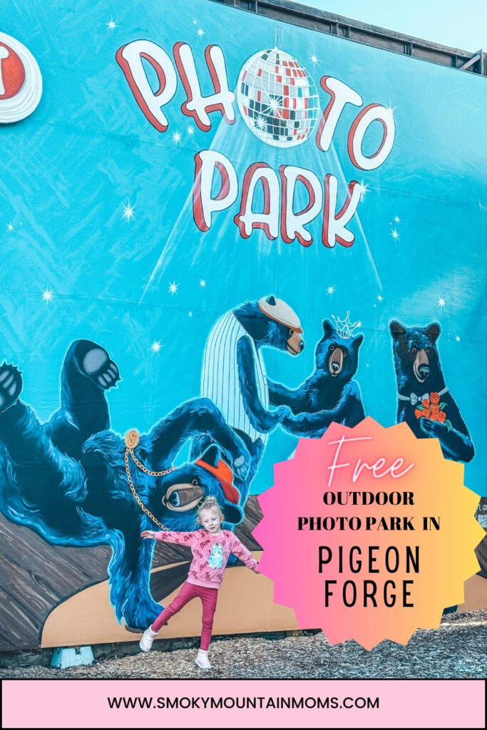 Pigeon Forge Outdoor Selfie Park Free Things to do in the Smokies and Gatlinburg Smoky Mountains Country Barn Gift Shop wall murals