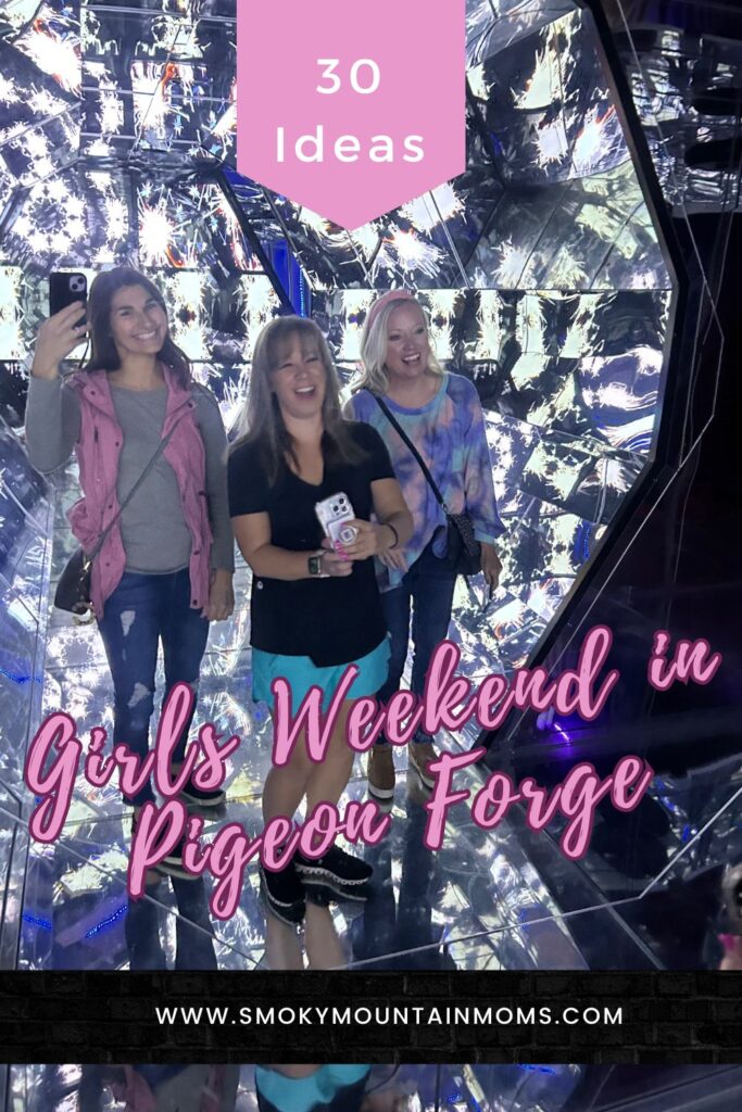 Fun Girls weekend Ideas Bachelorette Party Moms Night Out in Pigeon Forge